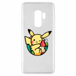 Чехол для Samsung S9+ Pikachu with ketchup - PrintSalon