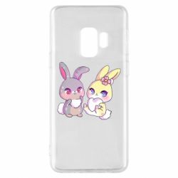 Чехол для Samsung S9 Rabbits In Love - PrintSalon