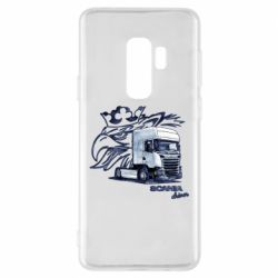 Чехол для Samsung S9+ Scania watercolor art - PrintSalon