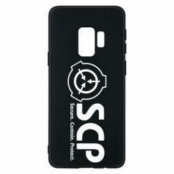 Чохол для Samsung S9 SCP logo text - PrintSalon
