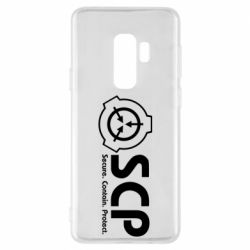 Чохол для Samsung S9+ SCP logo text - PrintSalon