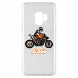 Чехол для Samsung S9 Sport Bike Art - PrintSalon