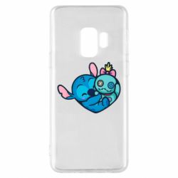 Чехол для Samsung S9 Стич с куклой - PrintSalon