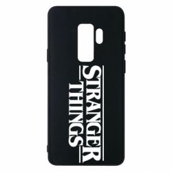 Чехол для Samsung S9+ Stragner Things Logo - PrintSalon