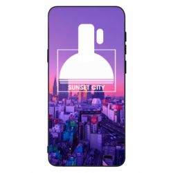 Чохол для Samsung S9+ Sunset city - PrintSalon