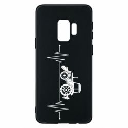Чехол для Samsung S9 Трактор импульс - PrintSalon