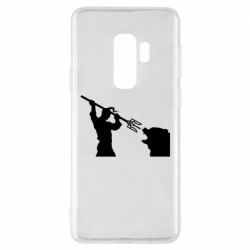 Чехол для Samsung S9+ Тризубом по морде - PrintSalon