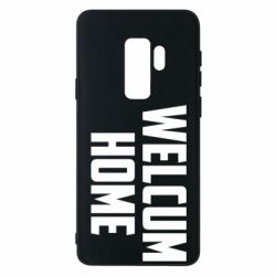 Чехол для Samsung S9+ Welcum Home - PrintSalon