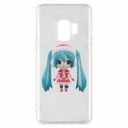 Чехол для Samsung S9 Winter Hatsune Miku - PrintSalon