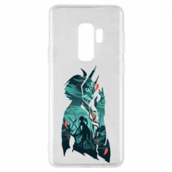 Чехол для Samsung S9+ Xiao silhouette - PrintSalon