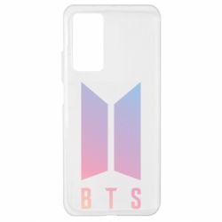 Чехол для Xiaomi Mi 10T/10T Pro BTS gradient logo - PrintSalon