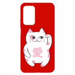 Чехол для Xiaomi Mi 10T/10T Pro Cat and hieroglyphs - PrintSalon