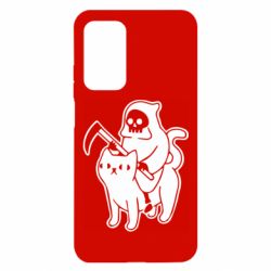 Чохол для Xiaomi Mi 10T / 10T Pro Death and cat - PrintSalon