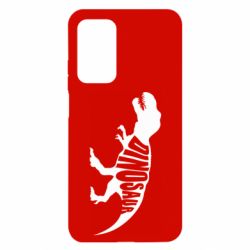 Чохол для Xiaomi Mi 10T / 10T Pro Dinosaur text - PrintSalon