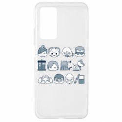 Чехол для Xiaomi Mi 10T/10T Pro Doctor who icons - PrintSalon