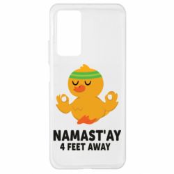 Чехол для Xiaomi Mi 10T/10T Pro Duck Namast'ay Away - PrintSalon