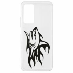 Чехол для Xiaomi Mi 10T/10T Pro Flaming shark - PrintSalon