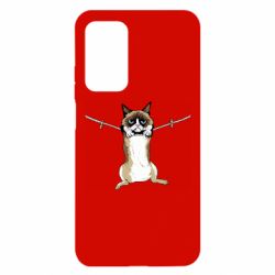 Чехол для Xiaomi Mi 10T/10T Pro Grumpy Cat On The Rope - PrintSalon