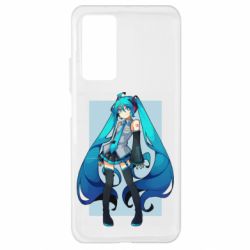 Чехол для Xiaomi Mi 10T/10T Pro Miku art - PrintSalon