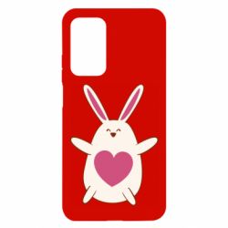 Чехол для Xiaomi Mi 10T/10T Pro Rabbit with a pink heart - PrintSalon