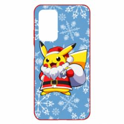 Чохол для Xiaomi Mi 10T / 10T Pro Santa Claus Pikachu - PrintSalon