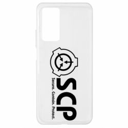 Чохол для Xiaomi Mi 10T / 10T Pro SCP logo text - PrintSalon