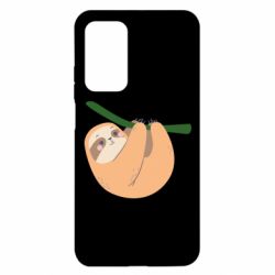 Чехол для Xiaomi Mi 10T/10T Pro Sloth on a branch - PrintSalon