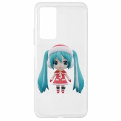 Чехол для Xiaomi Mi 10T/10T Pro Winter Hatsune Miku - PrintSalon