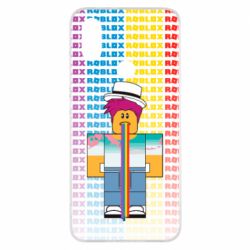 Чехол для Xiaomi Mi A2 3D Roblox Rainbow - PrintSalon