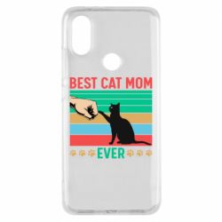 Чехол для Xiaomi Mi A2 Best cat mom ever - PrintSalon