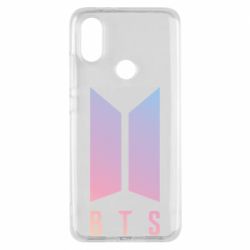 Чехол для Xiaomi Mi A2 BTS gradient logo - PrintSalon