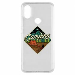 Чехол для Xiaomi Mi A2 Camping and forest - PrintSalon