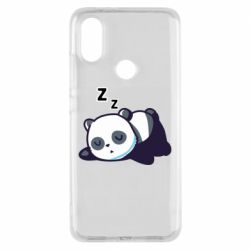 Чехол для Xiaomi Mi A2 Cute panda sleeping - PrintSalon