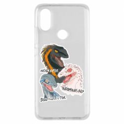 Чехол для Xiaomi Mi A2 Динозавры. Мир Юрского периода - PrintSalon