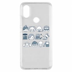 Чехол для Xiaomi Mi A2 Doctor who icons - PrintSalon