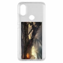 Чохол для Xiaomi Mi A2 Дракон арт - PrintSalon