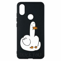 Чехол для Xiaomi Mi A2 Duck you - PrintSalon