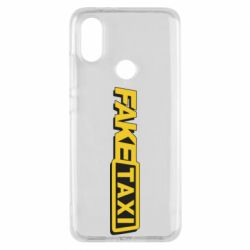 Чехол для Xiaomi Mi A2 Fake taxi logo 2 - PrintSalon