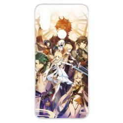 Чехол для Xiaomi Mi A2 Genshin Impact Characters - PrintSalon