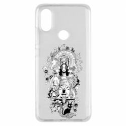 Чехол для Xiaomi Mi A2 Герои Хаяо Миядзаки - PrintSalon