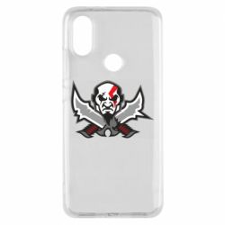 Чехол для Xiaomi Mi A2 God of war Kratos vector - PrintSalon