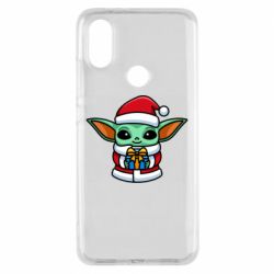 Чехол для Xiaomi Mi A2 Grogu Santa Claus - PrintSalon