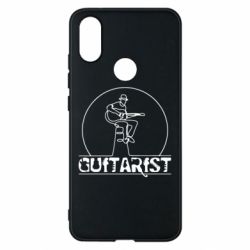 Чехол для Xiaomi Mi A2 Guitar player. - PrintSalon