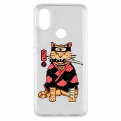 Чехол для Xiaomi Mi A2 Japanese Akatsuki cat - PrintSalon