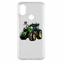 Чохол для Xiaomi Mi A2 John Deere Tractor and logo - PrintSalon