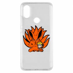 Чехол для Xiaomi Mi A2 Kurama And Naruto - PrintSalon