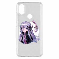 Чехол для Xiaomi Mi A2 Kyoko Kirigiri glitch art - PrintSalon