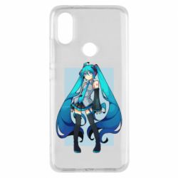 Чехол для Xiaomi Mi A2 Miku art - PrintSalon