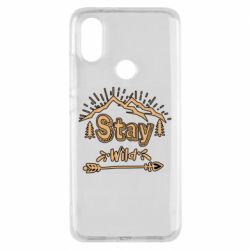 Чехол для Xiaomi Mi A2 Mountains - Stay Wild - PrintSalon
