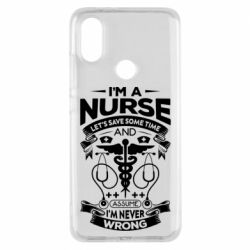 Чехол для Xiaomi Mi A2 Nurse I'm Never Wrong - PrintSalon